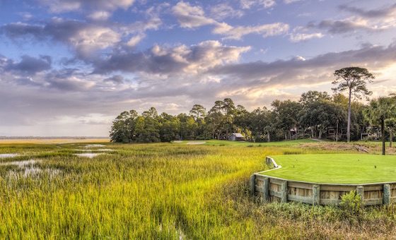 Kiawah golf resort marsh